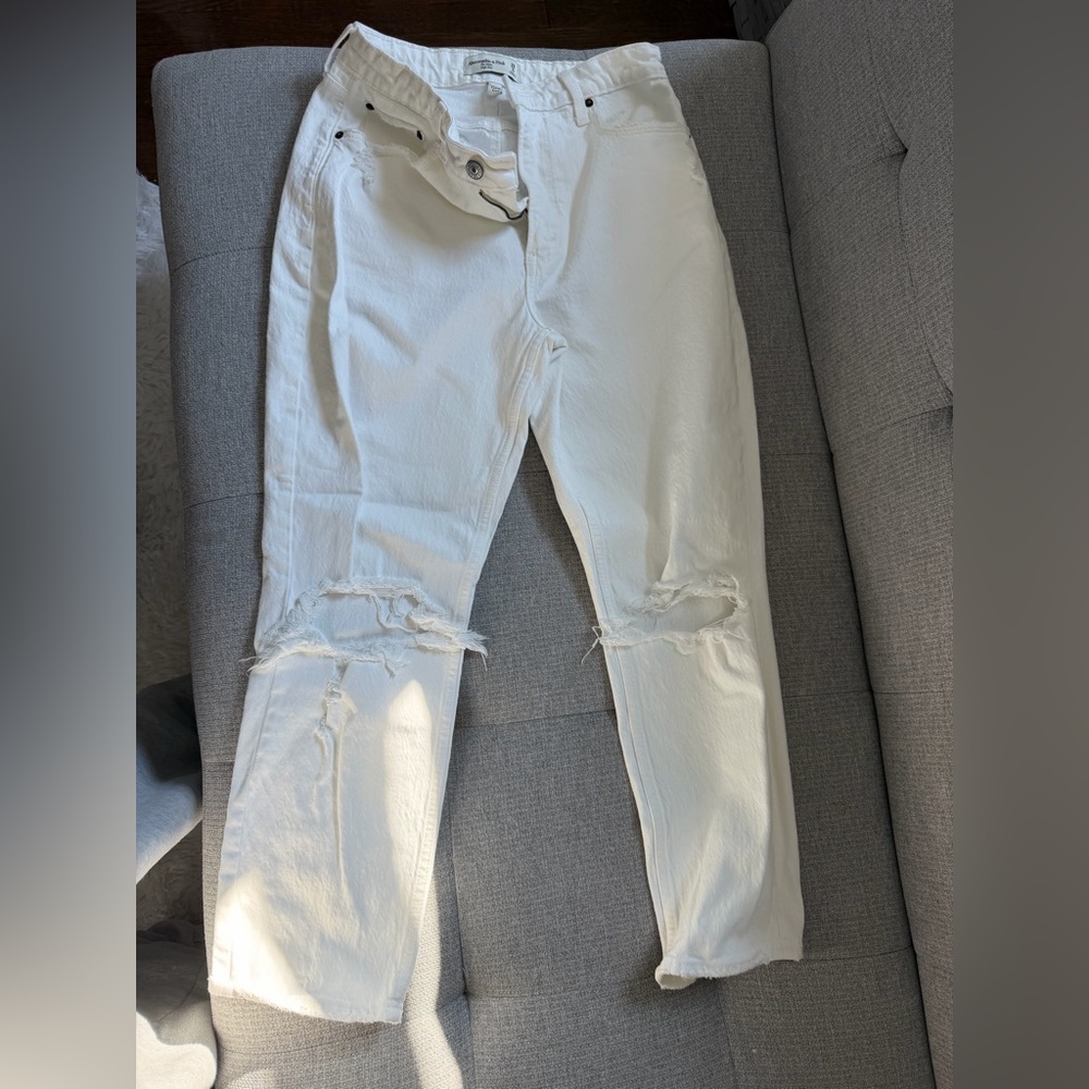 Abercrombie & Fitch Curve Love Mom Jean